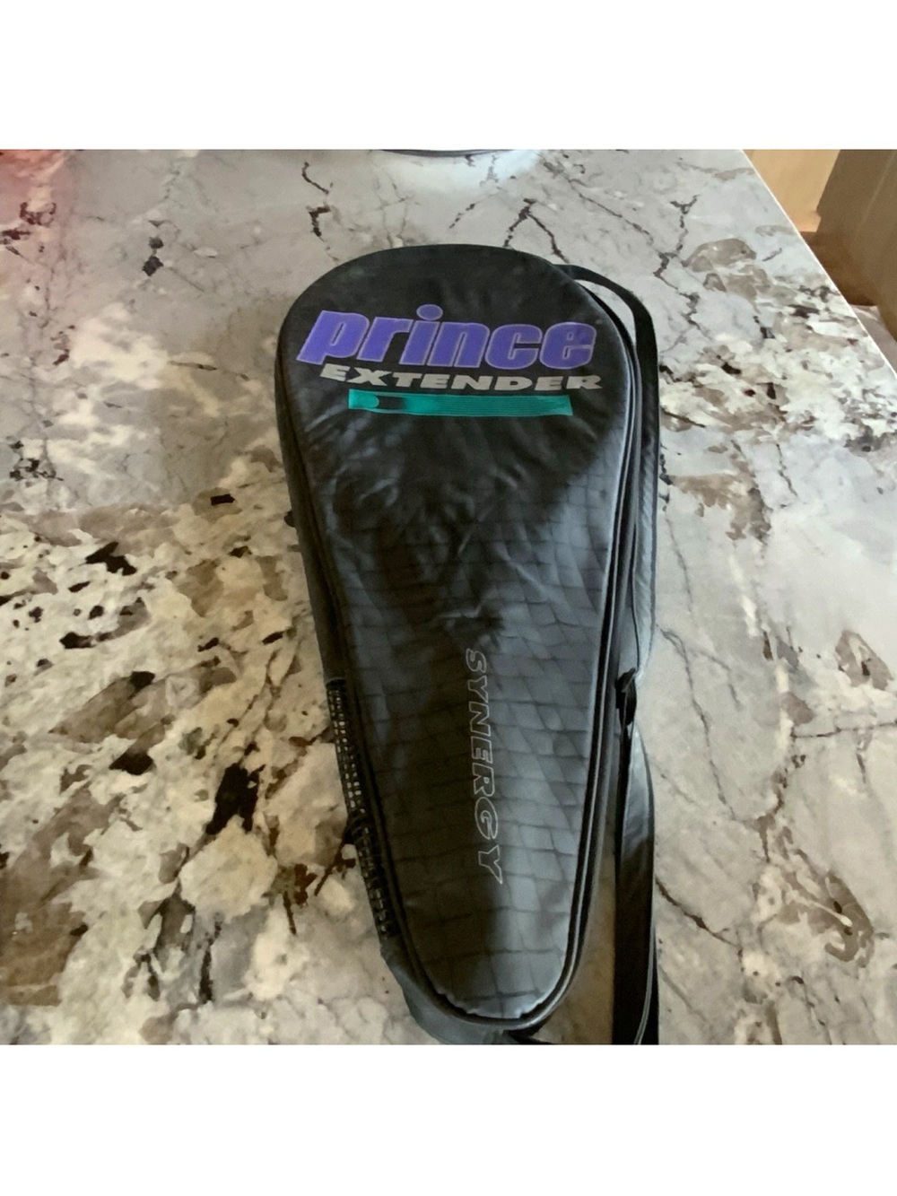 Prince Extender Synergy Tennis Racquet Cover Case Black Racquet